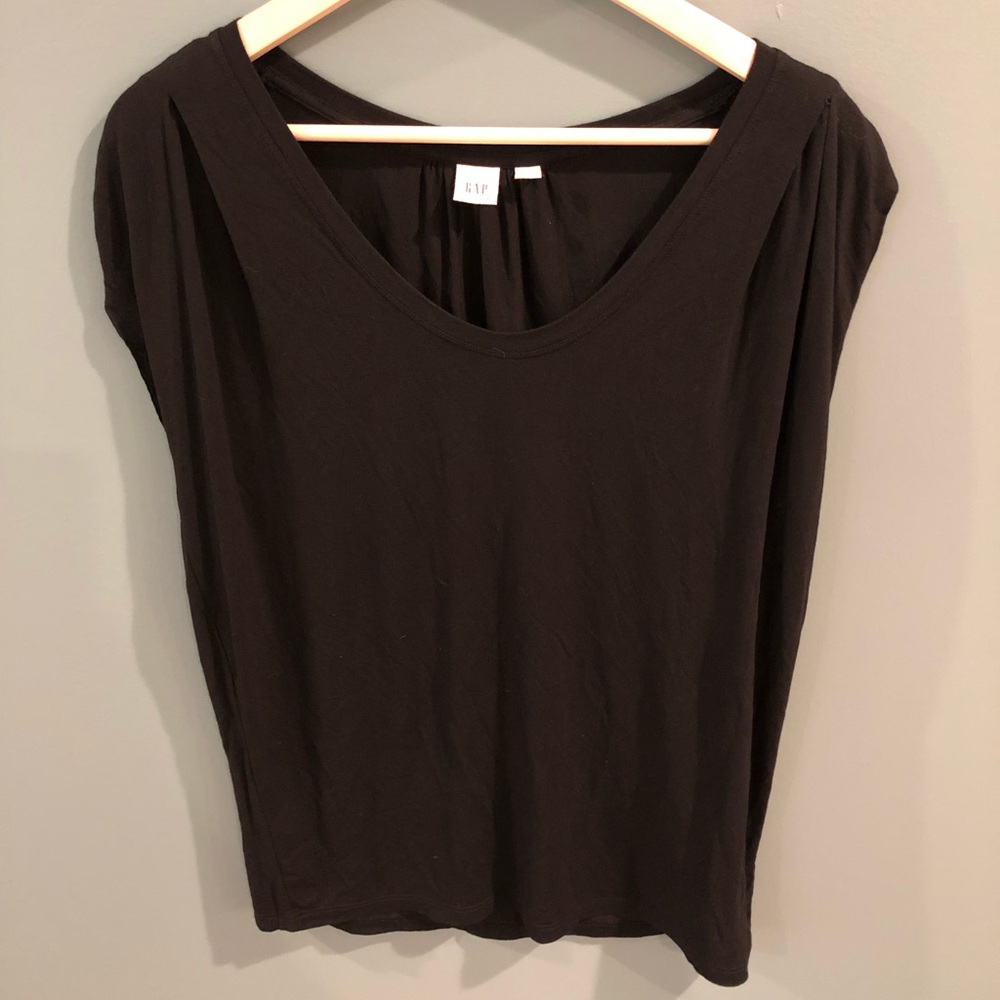 Black dolman blouse